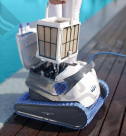 Maytronics Dolphin S300 Robotic Pool Cleaner with Wi-Fi and Caddy