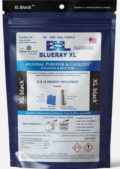 Blueray XL Black  11k-30k Gal Pools