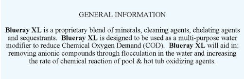 Blueray XL Black  11k-30k Gal Pools
