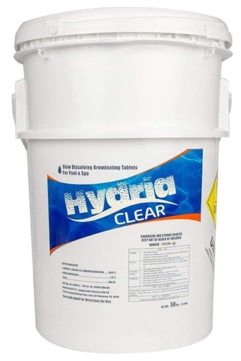 Hydria Clear Drum 1" Bromine Tabs