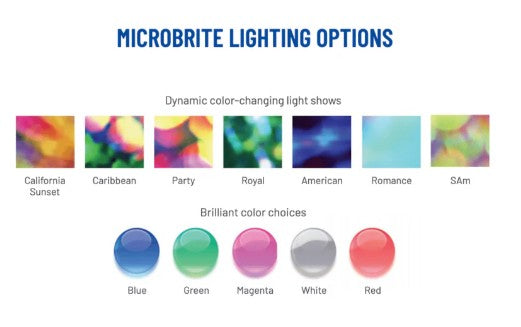 Pentair Microbrite® Color LED Light with Cord 12V 14W