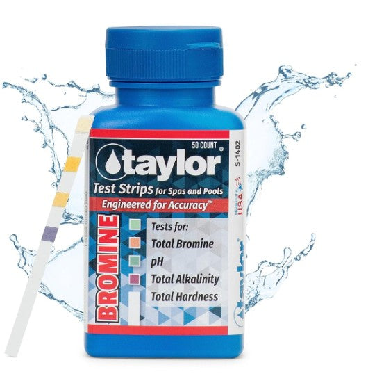 Taylor Pool and Spa Test Strips for Bromine